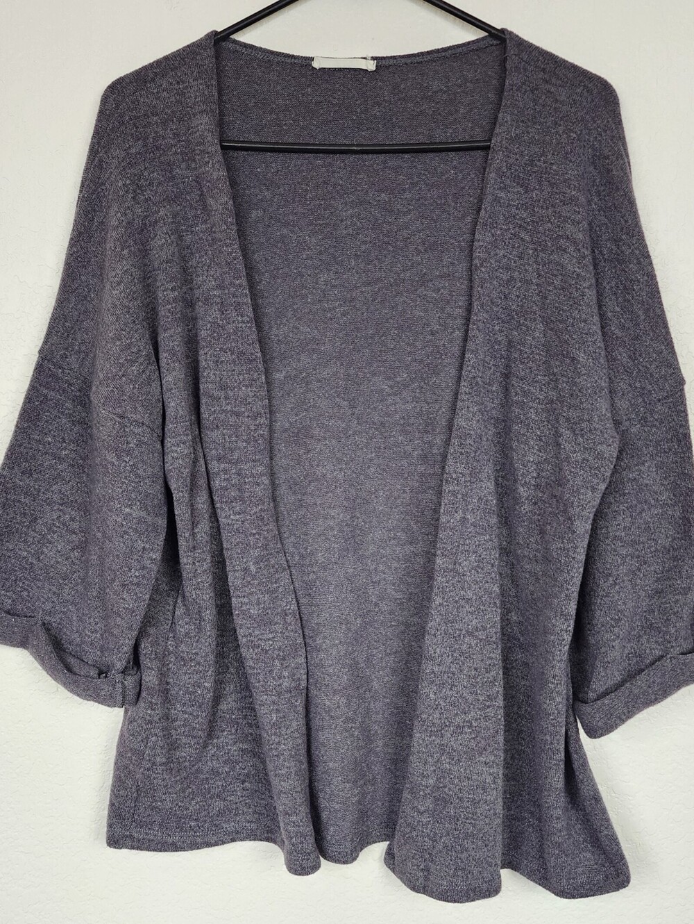 Entro Small Grey Gray Cardigan Sweater